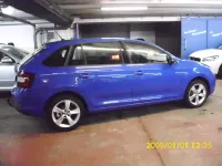 Gebraucht Skoda Rapid Cool Edition 95 PS (69 kW) 2018 Blau Kleinwagen