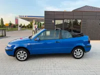 Gebraucht VW Golf 90 PS (66 kW) 2001 Blau Cabrio