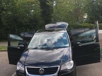 Gebraucht VW Touran 105 PS (77 kW) 2009 Schwarz Van / Kleinbus