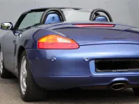 Gebraucht Porsche Boxster 204 PS (150 kW) 1997 Blau Cabrio