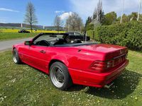 Gebraucht Mercedes SL320 231 PS (169 kW) 1993 Rot Cabrio