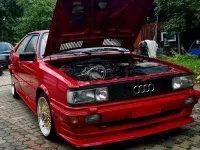 Gebraucht Audi Coupé 131 PS (96 kW) 1984 Rot Coupé