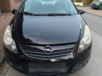 Gebraucht Opel Corsa 81 PS (59 kW) 2010 Schwarz Kleinwagen