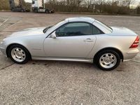 Gebraucht Mercedes SLK200 Edition 163 PS (119 kW) 2003 Silber Cabrio