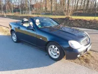 Gebraucht Mercedes SLK200 136 PS (100 kW) 1999 Blau Cabrio