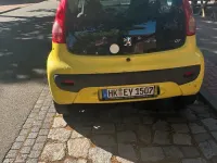 Gebraucht Peugeot 107 67 PS (49 kW) 2007 Gelb Kleinwagen