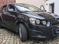 Gebraucht Chevrolet Aveo 101 PS (74 kW) 2011 Schwarz Kleinwagen