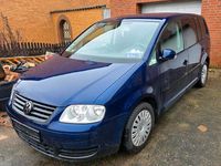Gebraucht VW Touran 115 PS (84 kW) 2003 Blau Van / Kleinbus