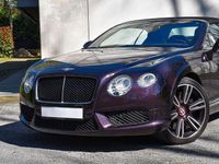 Gebraucht Bentley Continental GT Convertible 507 PS (372 kW) 2014 Violett Cabrio