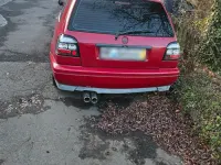 Gebraucht VW Golf III 90 PS (66 kW) 1996 Rot Kleinwagen
