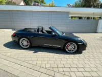 Gebraucht Porsche 997 385 PS (283 kW) 2011 Schwarz Cabrio
