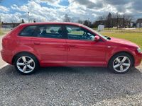 Gebraucht Audi A3 Ambiente 160 PS (117 kW) 2007 Rot Kleinwagen