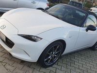Gebraucht Mazda MX5 Exclusive-Line 131 PS (96 kW) 2017 Weiß Cabrio