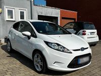 Gebraucht Ford Fiesta 82 PS (60 kW) 2009 Weiß Kleinwagen