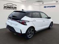 Neu Hyundai i20 N Line 101 PS (74 kW) 2025 Atlas white/ phantom black / s Limousine