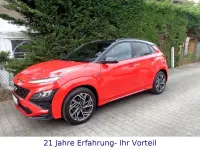Gebraucht Hyundai Kona N Line 120 PS (88 kW) 2022 Rot SUV