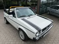 Gebraucht VW Golf Cabriolet 72 PS (52 kW) 1986 Weiß Cabrio