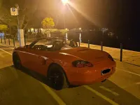 Gebraucht Porsche Boxster 228 PS (167 kW) 2001 Rot Cabrio