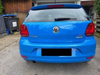 Gebraucht VW Polo LOUNGE 90 PS (66 kW) 2015 Blau Limousine