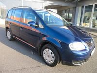 Gebraucht VW Touran Trendline 116 PS (85 kW) 2005 Blau Van / Kleinbus