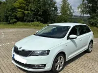 Gebraucht Skoda Rapid Clever 110 PS (80 kW) 2018 Weiß Kleinwagen