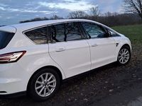 Gebraucht Ford S-MAX Titanium 209 PS (153 kW) 2015 Weiß Van / Kleinbus