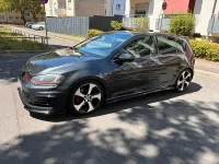 Gebraucht VW Golf VII GTI 220 PS (161 kW) 2013 Schwarz Limousine