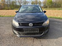 Gebraucht VW Polo Match 60 PS (44 kW) 2012 Schwarz Kleinwagen