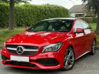 Gebraucht Mercedes CLA200 AMG 177 PS (130 kW) 2017 Rot Coupé