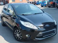 Gebraucht Ford Fiesta Titanium 69 PS (50 kW) 2010 Pantherschwarz metallic Kleinwagen