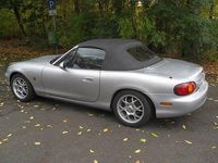Usata Mazda MX5 190 CV (139 kW) 1999 Argento Cabrio