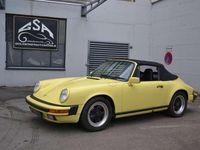 Gebraucht Porsche 911 218 PS (160 kW) 1987 Limonengelb Cabrio