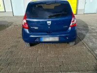 Gebraucht Dacia Sandero 80 PS (58 kW) 2009 Blau Kleinwagen
