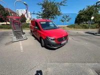 Gebraucht Mercedes Citan 110 116 PS (85 kW) 2021 Rot Van / Kleinbus