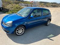 Gebraucht Renault Clio II 58 PS (42 kW) 2007 Blau Kleinwagen