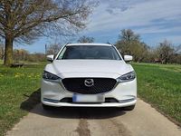 Gebraucht Mazda 6 Exclusive-Line 194 PS (142 kW) 2023 Weiß Kombi