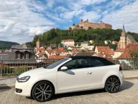 Gebraucht VW Golf Cabriolet 160 PS (117 kW) 2012 Weiß Cabrio
