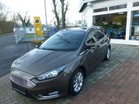 Gebraucht Ford Focus Titanium 125 PS (91 kW) 2018 Toffeebraun metallic Kombi