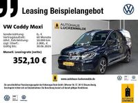 Neu VW Caddy Maxi Dark Label 122 PS (89 kW) 2025 Blau Van / Kleinbus