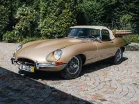 Gebraucht Jaguar E-Type 265 PS (194 kW) 1967 Gold Cabrio