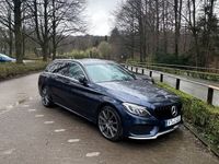 gebraucht Mercedes C400 4 Matic T 9G-Tronic AMG Line