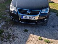 Gebraucht VW Touran Cross 140 PS (102 kW) 2008 Schwarz Van / Kleinbus