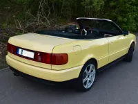 Gebraucht Audi Cabriolet 133 PS (97 kW) 1992 Gelb Cabrio