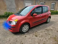 Używany Renault Modus 75 KM (55 kW) 2006 Czerwony Minivan