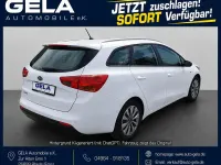 Gebraucht Kia Ceed Sportswagon DREAM-TEAM Edition 101 PS (74 kW) 2018 Weiß Kombi