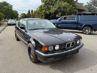 Gebraucht BMW 735 211 PS (155 kW) 1989 Schwarz Limousine