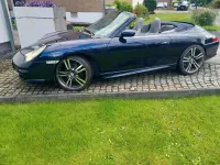 Gebraucht Porsche 996 320 PS (235 kW) 2002 Blau Cabrio
