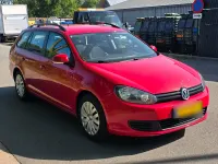 Second-hand VW Golf VII 104 CP (76 kW) 2012 Roșu Break
