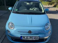 Gebraucht Fiat 500 Lounge 69 PS (50 kW) 2014 Blau Kleinwagen