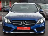 Gebraucht Mercedes C200 AMG line 136 PS (100 kW) 2018 Blau Kombi